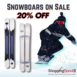 20% Off All Snowboards